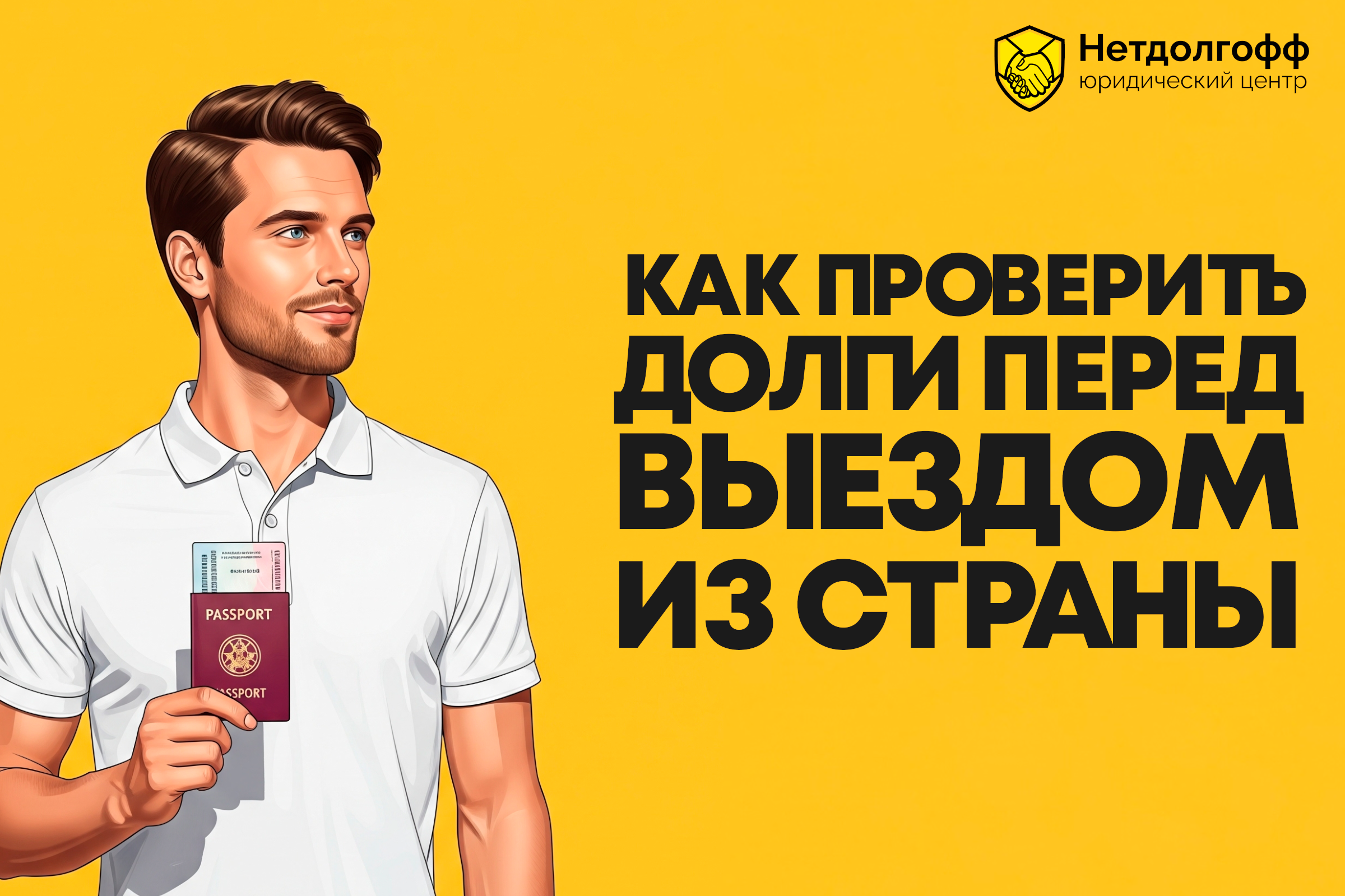 Как проверить долги перед выездом за границу?