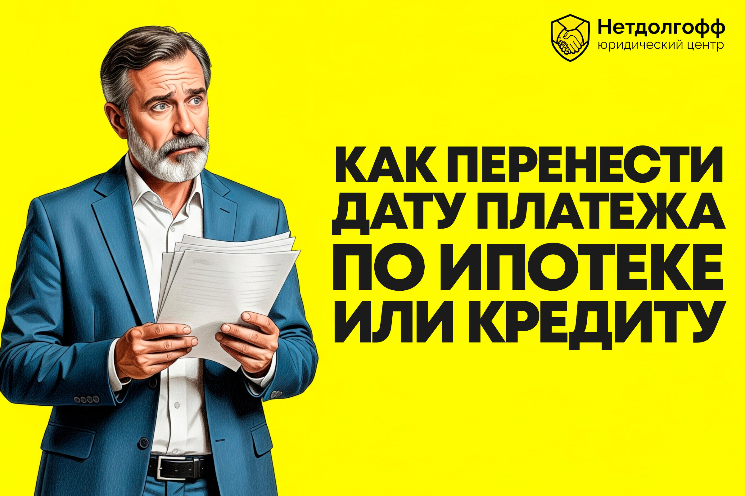 Как перенести дату платежа по ипотеке или кредиту?